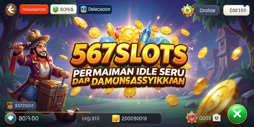 Tampilan gameplay yang menarik dari 567SLOTS dengan mesin slot yang beragam.