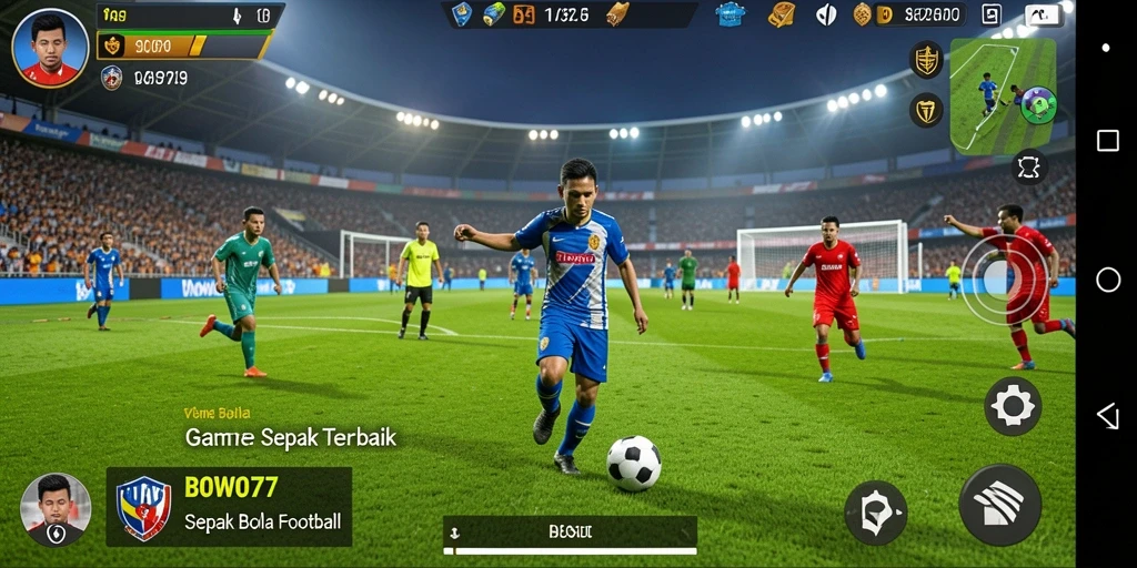 Tampilan gameplay intens dalam BOWO77 yang memikat.