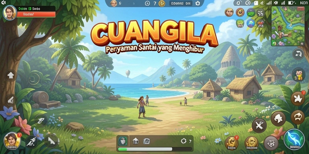 Tampilan menarik dari gameplay CUANGILA yang menghibur.