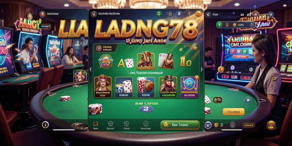 Tampilan gameplay Live Casino yang menegangkan dan interaktif.
