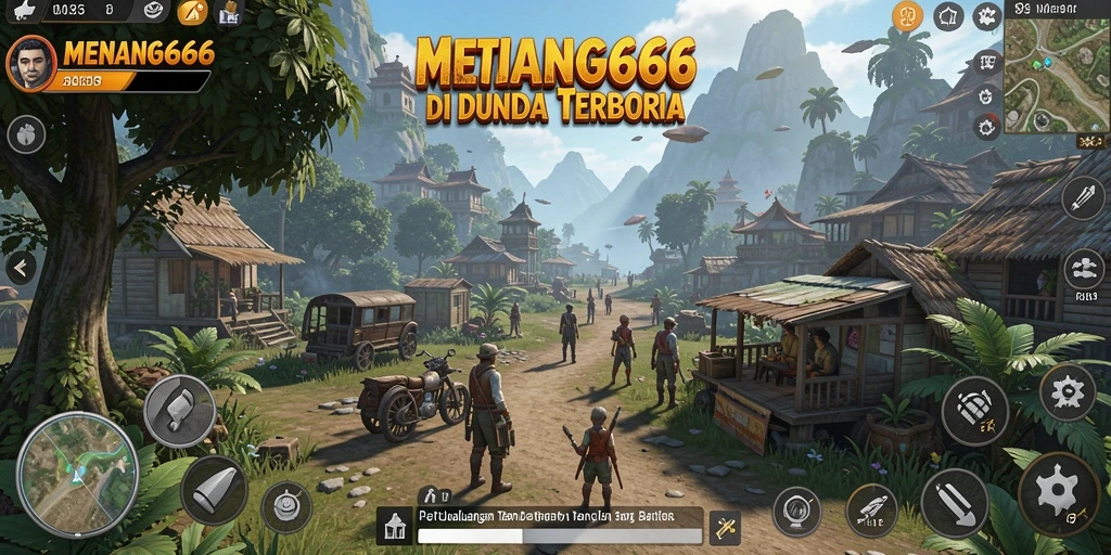 Menampilkan aksi seru dalam dunia terbuka MENANG666.