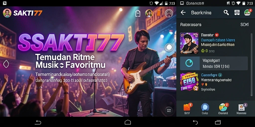 Tampilan gameplay SAKTI77 yang penuh warna dan interaktif.