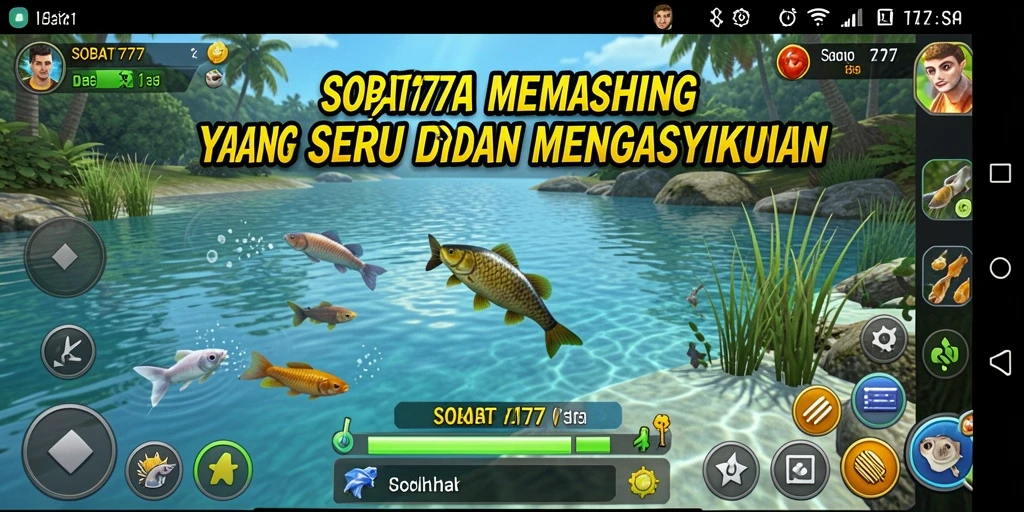 Screenshot SOBAT777 menampilkan aksi memancing yang seru dan menarik.