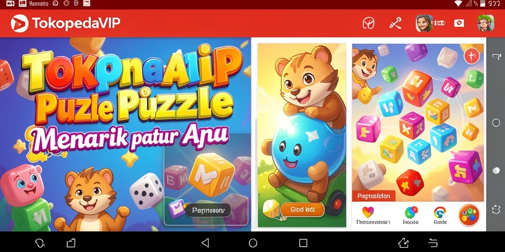 Tampilan gameplay <strong>TOKOPEDIAVIP</strong> yang menantang dan menarik.