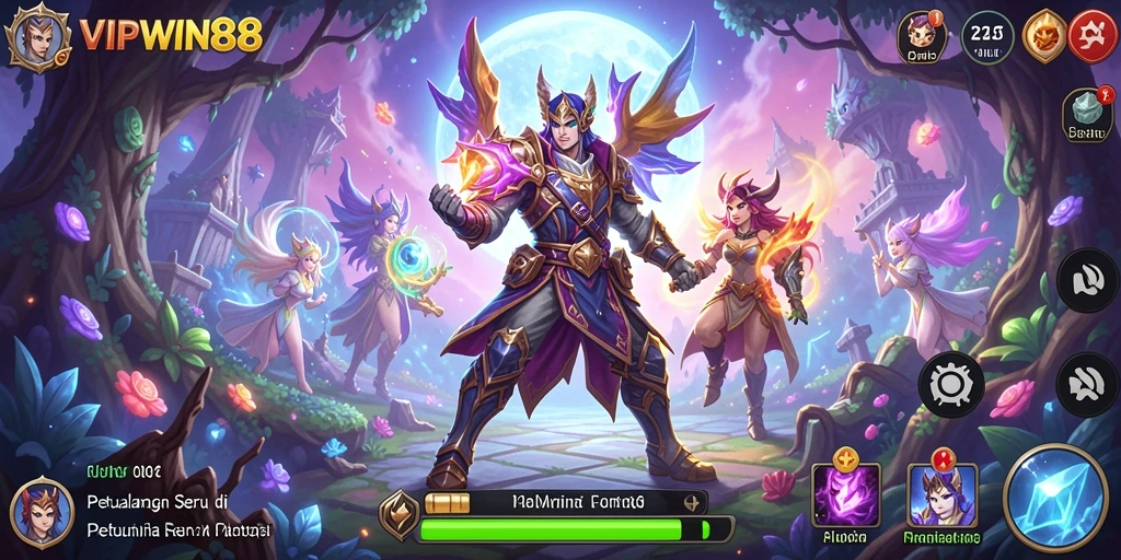 Tangkapan layar gameplay <strong>VIPWIN88</strong> yang menggambarkan suasana petualangan yang mendebarkan.