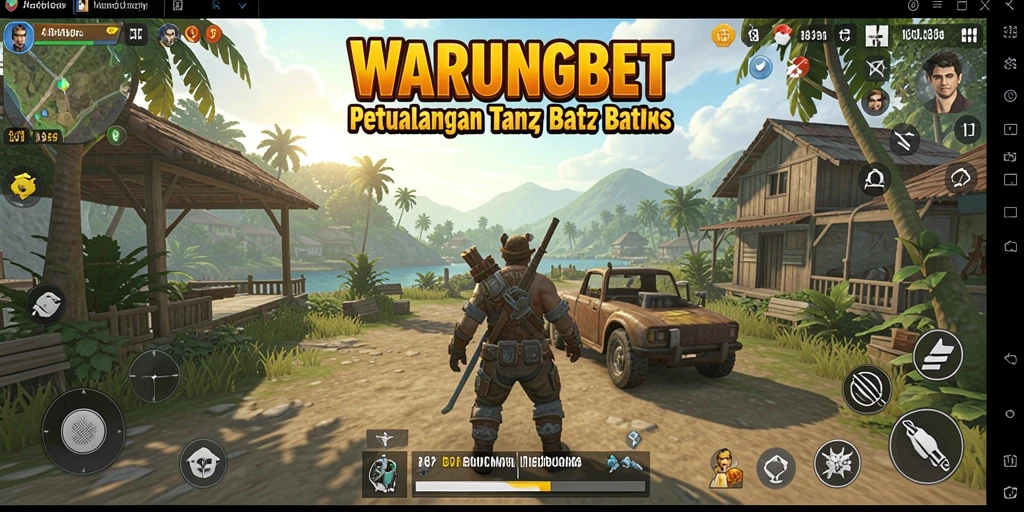 Tampilan menakjubkan dari gameplay Open World di WARUNGBET.